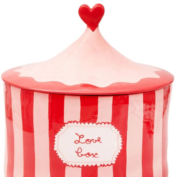 Laetitia Rouget Love Box Ceramic Storage Jar - Picture 1 of 2
